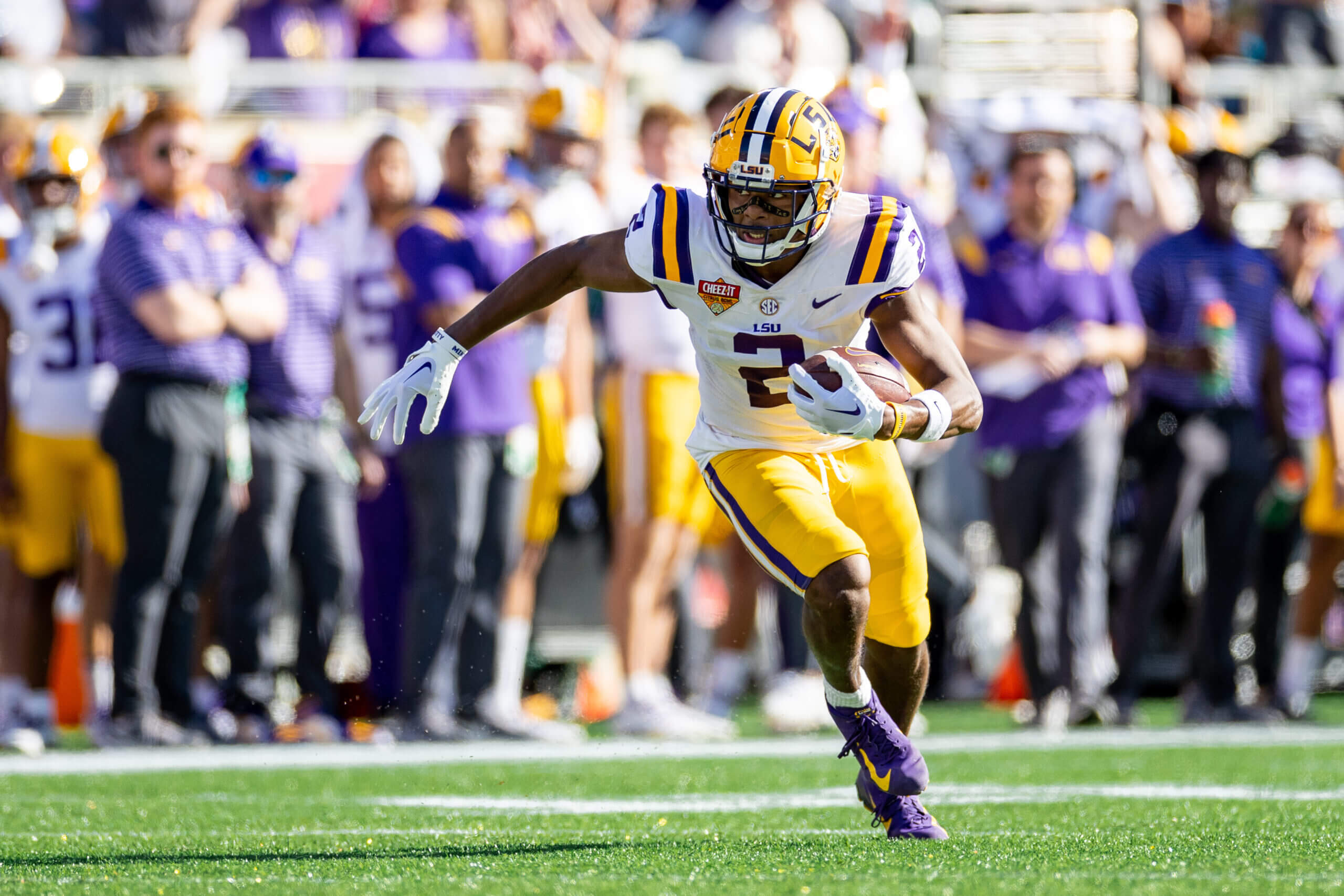 LSU Wide Receiver Depth